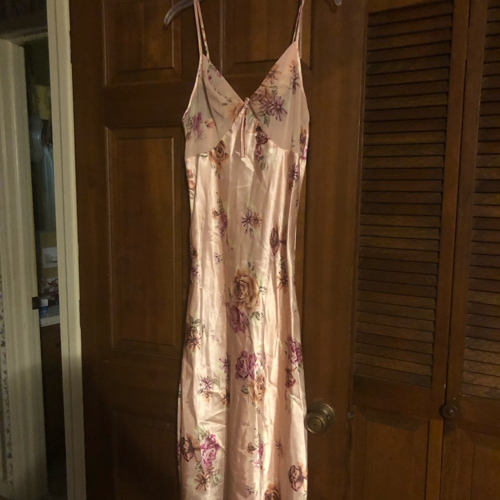 silk dress